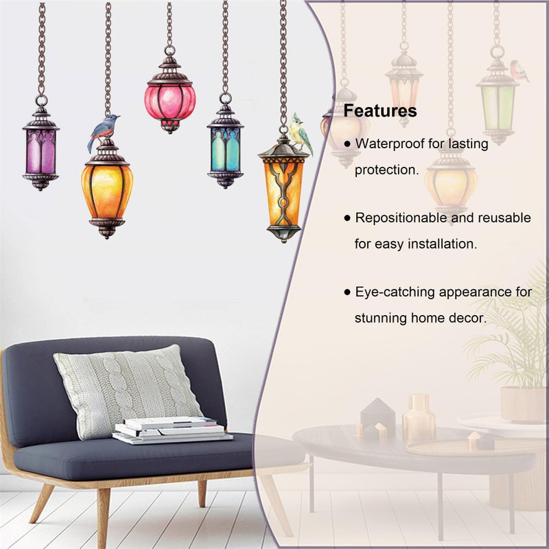 Flipkart SmartBuy 160 cm Wall Colourful Classic Hanging Lamp Home